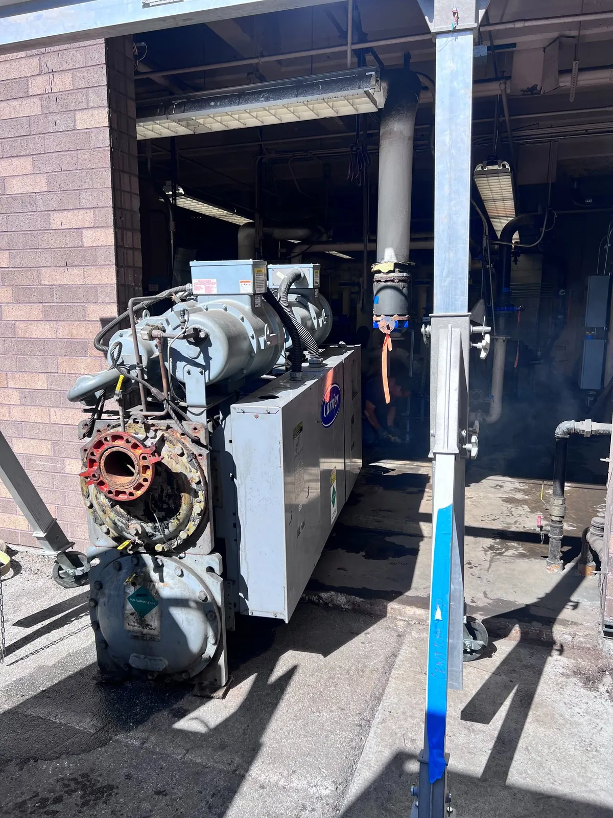 Chiller Service performed by JNC Mechanical in Los Angeles and Orange County